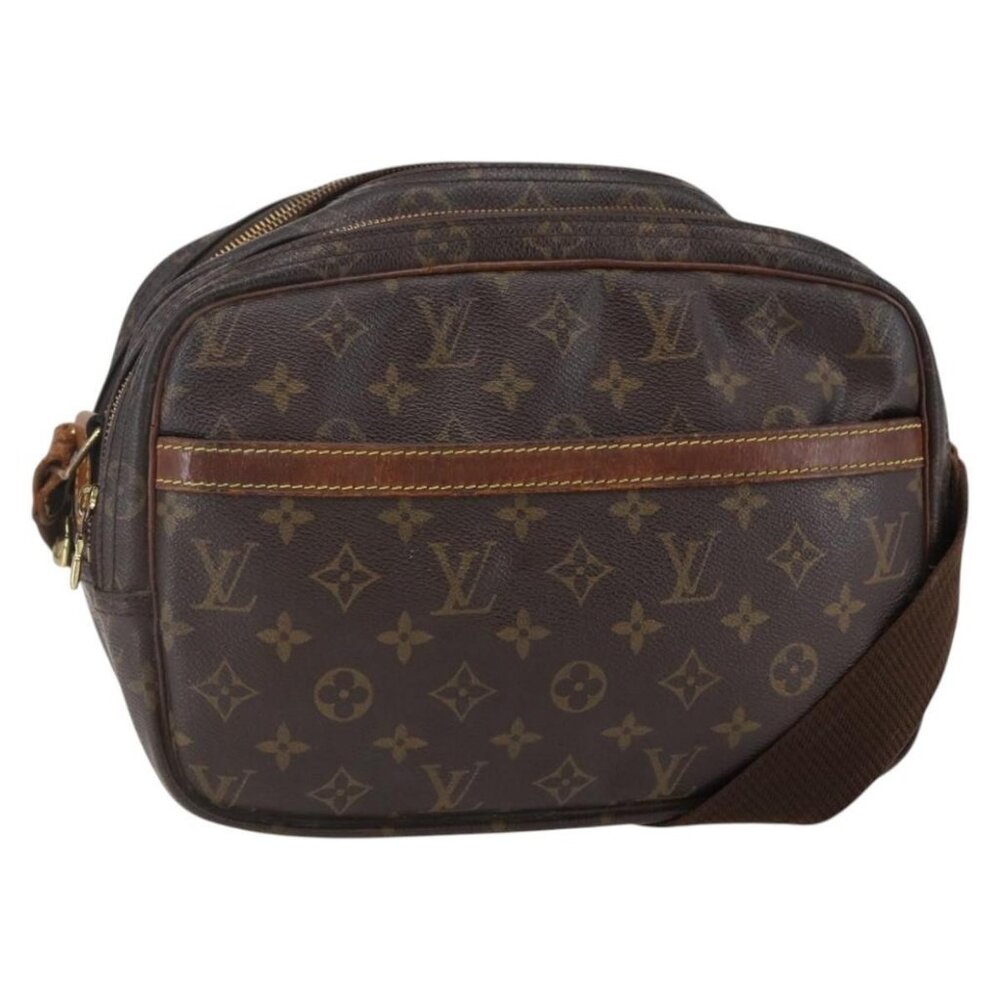Authentic LOUIS VUITTON Monogram Reporter PM Shoulder Bag M45254 LV
